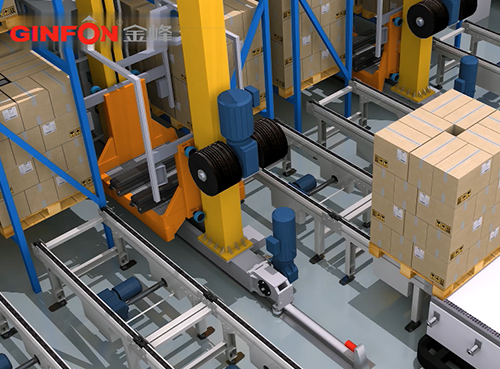 Pallet conveying system