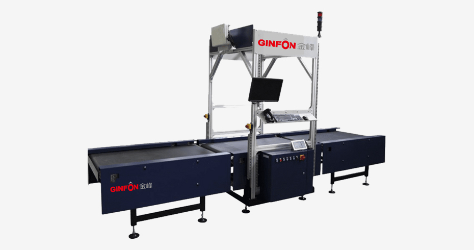 Dynamic automatic weighing, scanning and volume measuring machine (DWS)