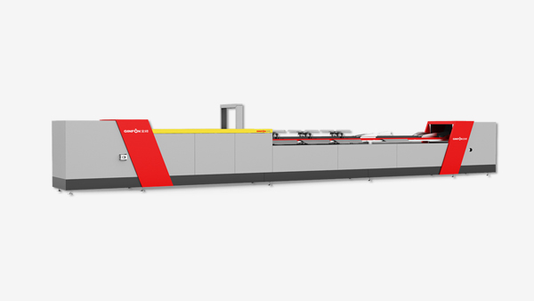 Sorting system of straight line tiller