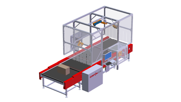 Dynamic automatic weighing, scanning and volume measuring machine