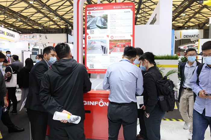 CeMAT ASIA 2021GINFON Group is grateful to have you. We will stay true to our original intention and forge ahead!
