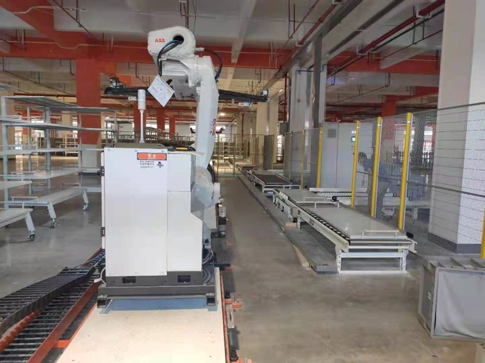 GINFON Group Intelligent Solution project for a large intelligent garment manufacturing factory in Ningbo