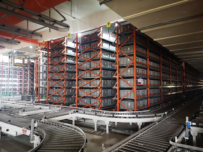 GINFON Group Intelligent Solution project for a large intelligent garment manufacturing factory in Ningbo