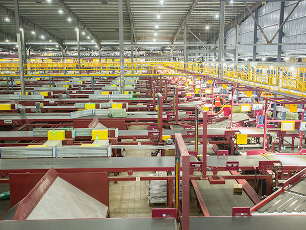 Electric Roller-Diverter Wheel Sorter